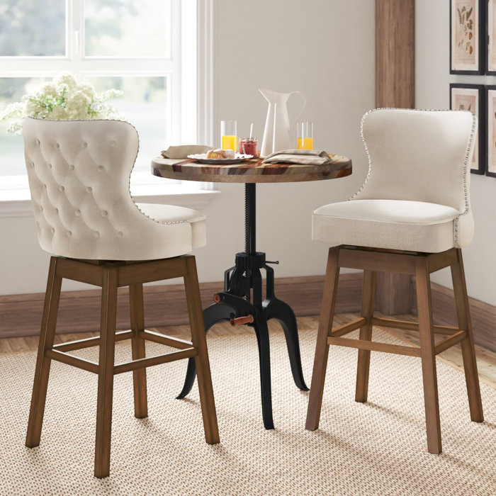 Three Posts™ Wadley Swivel Bar Stool & Reviews Wayfair